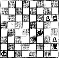 № 1021. Г. Каспарян 'Шахматы в СССР', 1948 (Ход черных. Белые выигрывают)