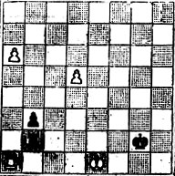 № 1083. В. Платов 'Шахматы', 1924 (Ход черных. Белые выигрывают)