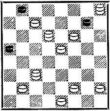 8. 'Шахматный	журнал', 1895. Запереть дамку