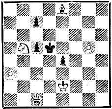 3. 'Шахматный журнал', 1894. Мат в 2 хода