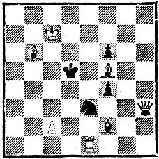 9. 'Шахматное обозрение', 1909. Мат в 2 хода