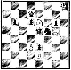 13. 'Шахматное обозрение', 1901. III приз Мат в 3 хода