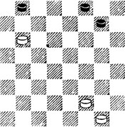 №439. З. Цирик 'Шашечный эндшпиль', 1959. Белые выигрывают независимо от очереди хода
