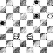 №535. Миротин - Пель (З. Цирик. 'Русские шашки', 1953). Выигрыш