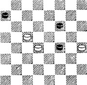 №561. Кандауров - Дудковский '64', 1978. Ход черных. Белые выигрывают