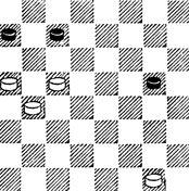 №629. А. Буткевич (З. Цирик. 'Русские шашки', 1953). Выигрыш