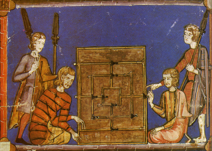 Из «Книги игр» короля Альфонсо X (1240)